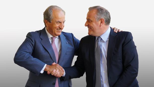 Juan Manuel González Serna, Presidente de Cerealto Siro Foods y Luis Ángel López, CEO de Cerealto Siro Foods